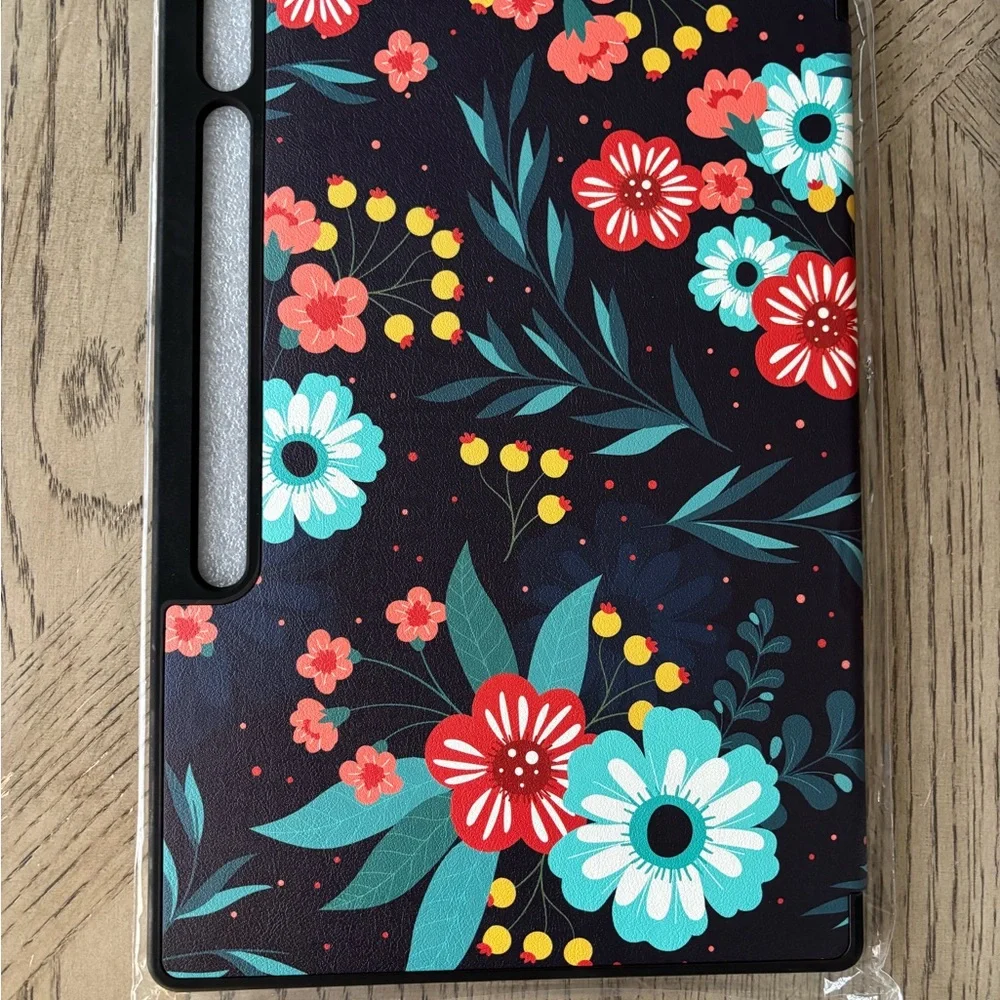 Samsung Tablet Case S10 Ultra/S9 Ultra 14.6 Inch, Colorful Flowers
